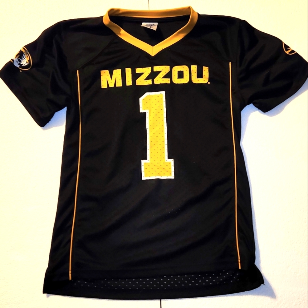 Kids University of Missouri MIZZOU MU jersey Small 6/7